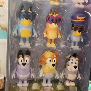 Bluey and Friends Figure Set with Accessories